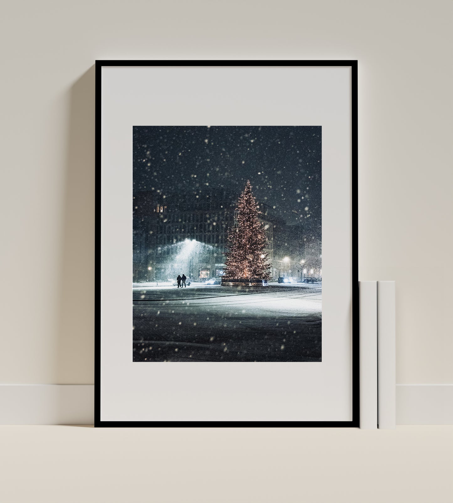 Snowy Christmas Night